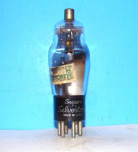 Super Silvertone 75-275 Type 75 Audio Electron Vacuum Tube Valve Radio Tested St Shape 275