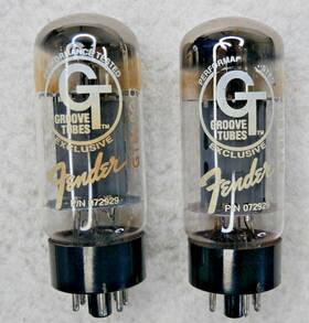 Gt6l6gc Svetlana Groove Tubes Branded Fender Pair Test Excellent On 600a No Reserve