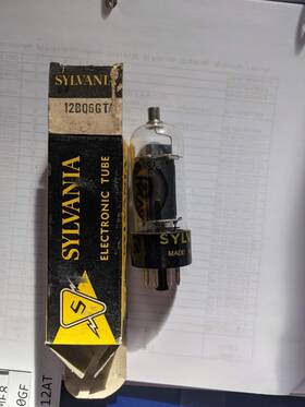 12bq6gta Sylvania 1 Tested 12bq6 Tube B62