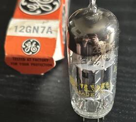 12hg7a Sylvania 12gh7a Vintage 12gh7a/12hg7a Audio Amplifier Vacuum Electron Tube Tested