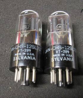 Vt-289 Sylvania 12sl7g Jan-chs / Tubes 2 Vt-289 Sylvania 12sl7g Jan-chs / Tubes 2