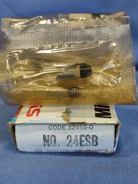 24esb Sylvania Bulb Lot Of 10 Nos Vintage Radio Electronics Miniature Lamp