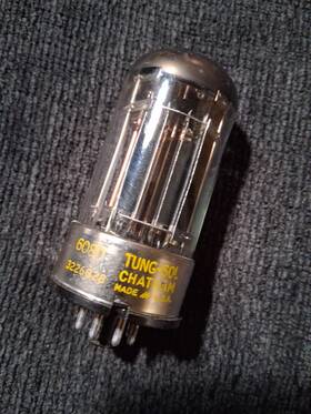3226028 Sylvania Tung Sol 6080 Tung-sol Chatham. Made In Usa