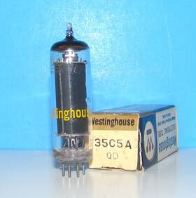 35c5a-35c5 Sylvania 35c5a Nos Westinghouse Amplifier Radio Audio Vacuum Tube Tested Canada 35c5