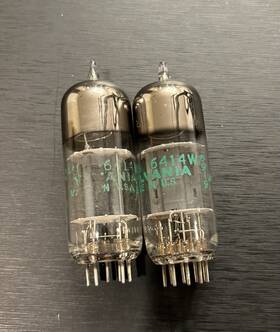 6144w Sylvania Jan Tubes Matched Pair Tested