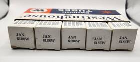 6ag5wa Sylvania 5x Lot Nos Jan 6816w / Vacuum Tubes Hickok Tested And Guaranteed