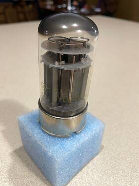 6as7gta Sylvania Vacuum Tube