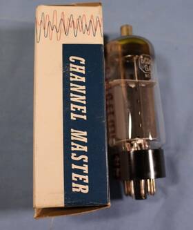 6cd6qa Sylvania Channel Master Type Vacuum Tube Nos But Untested