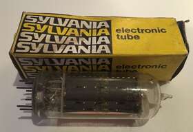 6ch3 Sylvania Electronic Tube Vintage Nos Open Box