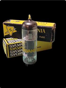 6j06 Sylvania 2 Usa Vacuum Tubes Tested And Guaranteed