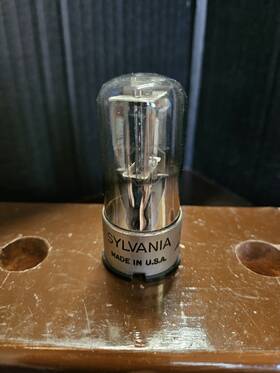 6j5gtg Sylvania Electron Tube Tested On Tv/7