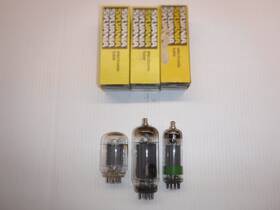 6jc5-6jb5-6he5 Sylvania / 36kd6-40kd6 18gb5 Electronic Tube Lot Of 3