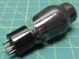 6l6d1m Sylvania Vintage Smoked Glass Vacuum Tubes Untested