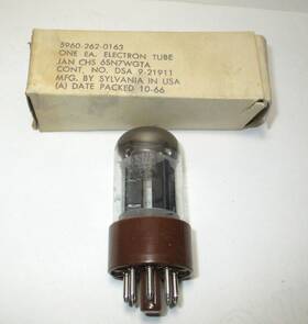 6sndwgta Sylvania Jan Chs Tube Tested One