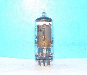 Sylvania Gb-6136 6au6a Gold Brand Radio Audio Amplifier Vacuum Tube Valve 6au6