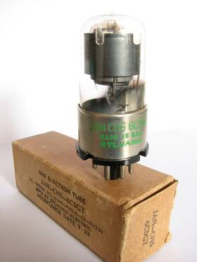Jan-chs-6c5gt Sylvania One 1952 Tube - Hickok Tv7b Tests 83 Min 50