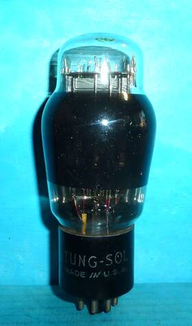 Sylvania Jan-ctl-6b4g Tung-sol Tube Dual Black Plates Hanging Filaments Tested