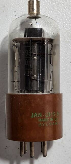 Janchs-5933 Sylvania Vintage Janchs-5933/807w Electron Tube Not Tested