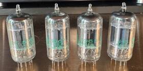 Jhs-5963 Sylvania Lot Of 4 Jhs 5963 Vacuum Tubes - Very Strong Gm Tested