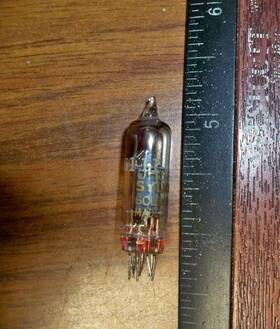 Jhs-6111 Sylvania Strong Gold Brand Jhs 6111 Subminiature Tube