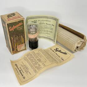 Sx-200-a Sylvania 1 Tested Tube With Trees Box And Original Paperwork 00
