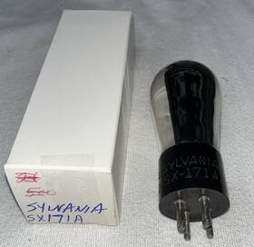 Sx171a Sylvania Sx 171a Tube Balloon Shape Embossed Base. Tests Good. Free Shipping