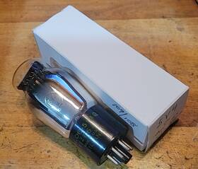 Vt-206-a Sylvania Jan-chs 5v4g Rectifier Tube Black Plates