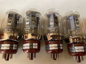 Kt66-str Tad Mc-240 Matched Quad Tube Amp Doctor Low Hours 6l6