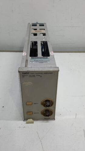11a52 Tektronix Tested Two Channel Amplifier Oscilloscope Plug-in Module