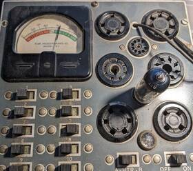 Dk92 Telefunken 1ac6 Vintage Tube Star Te-1 Tested 10/27/24 Made In Germany