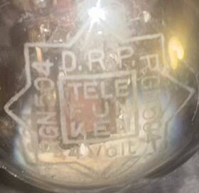 Telefunken Kl73302 1930s Rgn504 Globe Tube 1801/g504/kl73302/g430/pv430 Silver Plates