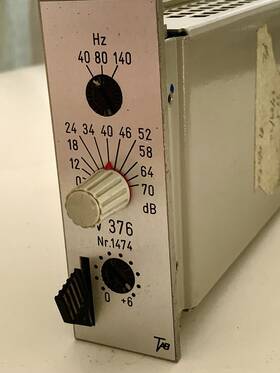 Telefunken Nr-1474 Tab V-376 Vintage 1960 S - Silver