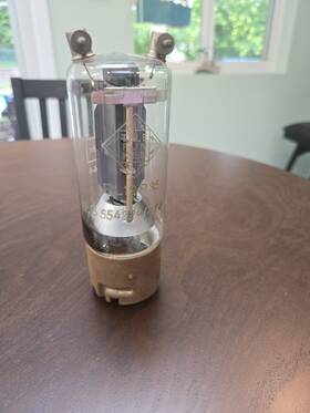Telefunken Rl12 P35 - Large Vacuum Tube Valve Display Item Vintage Untested