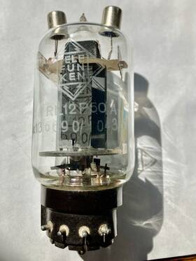 Rl12p50 Telefunken Rl12p50/a Tube. Used. Untested