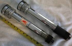 7293b Teltron Lot Of 2 Large Image Orthicon Tubes From Television Studio Camera