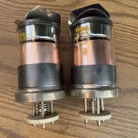 53tr40 Tesla Lot Of 2 Radiotube Hydrogen Pulse Thyratrone