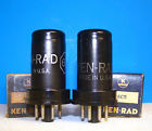 6c5gt Tested Vacuum Valves Vintage 2 Nos 6c5 Tubes Radio Metal Amplifier Ken-rad