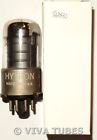 6sj7gt Top Usa Metal Cbs-hytron Plate Vacuum 100 Tube Base Nos Gray Ribbed