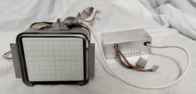 1b15061 Toshiba Vintage Green Oscillascope Cathode Ray Tube Crt With High Voltage Logic Board