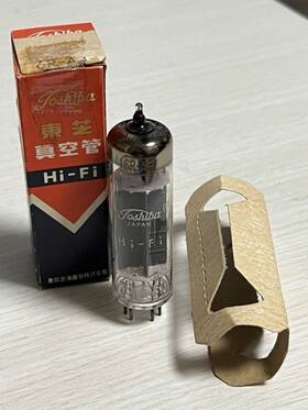6r-a3 Toshiba Near Mint Hi-fi Tube Emission Tested Good Japan