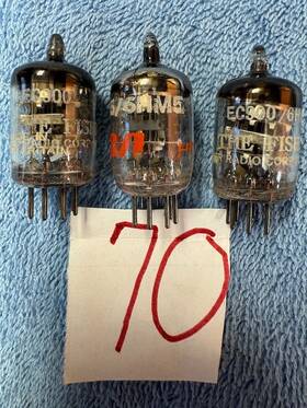 Ec900-6ha5 Toshiba 3 Fisher 500 800 400 Ec900 6ha5 Amplifier Receiver Preamplifier A C Tubes # 70