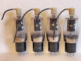 Uy807 Toshiba Japan Beam Tetrode Electron Vacuum Tubes Set Of 4 Working Tested