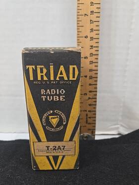 T-2a7 Triad Nos Radio Tube Untested