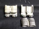 Ts101c0-1 Elco Rare Two Pr Pin Porcelain Power Tube Heat Sink