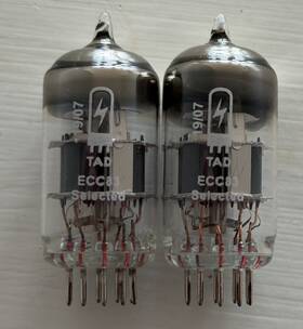 T-12ax7wa-tad Tube Amp Doctor Tad Matched Pair Ecc83 / 12ax7 Preamp Tubes