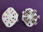 Fu-25 Tube Socket Pin Audio 5pcs 7 826 1625 Ceramic 832 6a6 Chassis