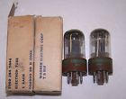 6su7w Tube Tung-sol Matched Pair Vintage Vacuum 30 Electron Usa 46 6188