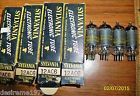 12ac6 Tubes 4 Strong Getter Nos Matched Plate Sylvania Gray