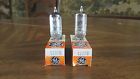 12af6 Tubes Ge Miniature 2 Electron Lot Tv Vintage Radio Box Still