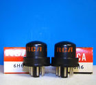 6h6gt Tubes Metal Rca 2 Electronic Tested Radio Nos 6h6 Valves Amplifier Vacuum